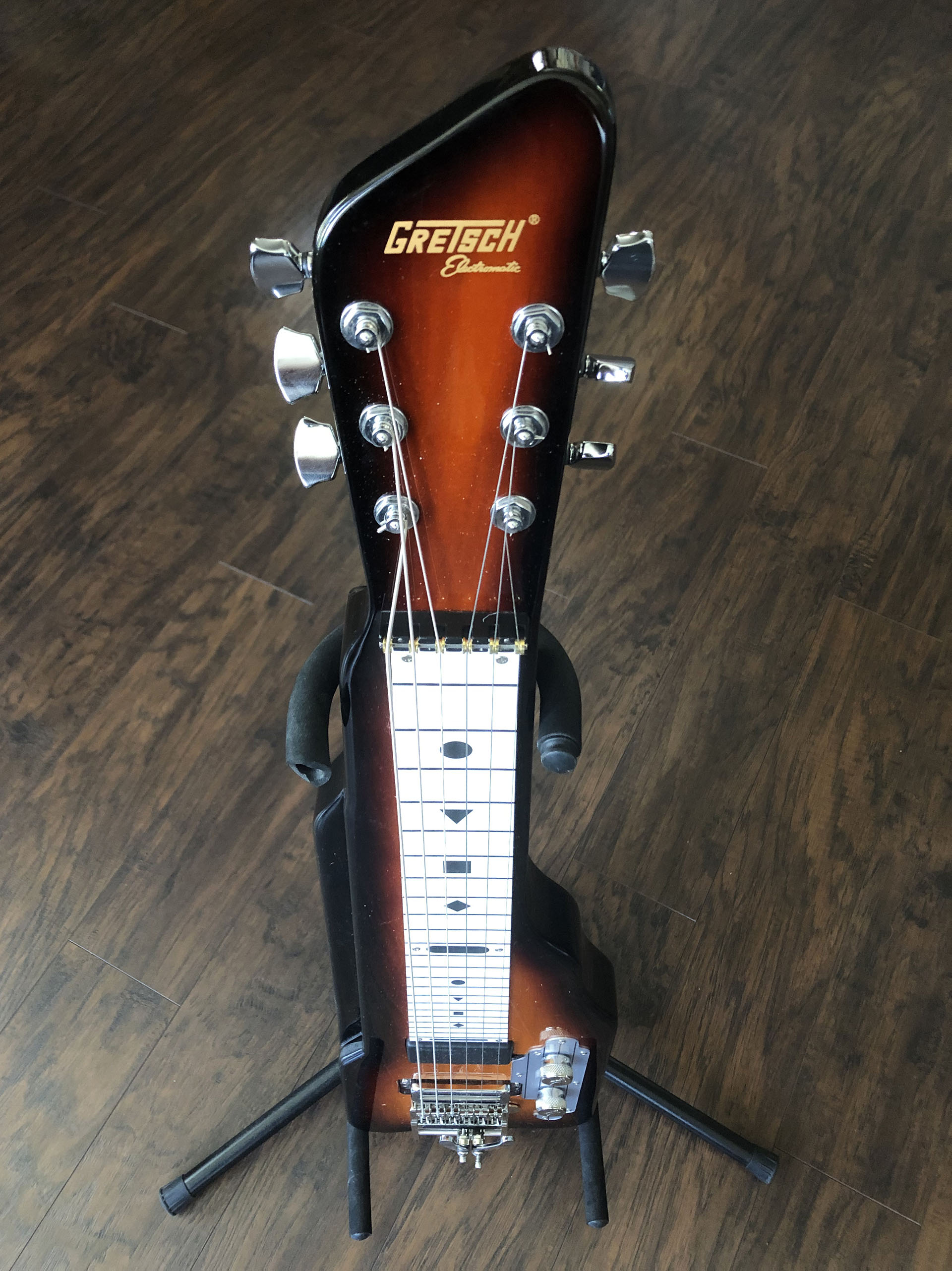 V.J.'s Gretsch Lap Steel Guitar with Multibender'